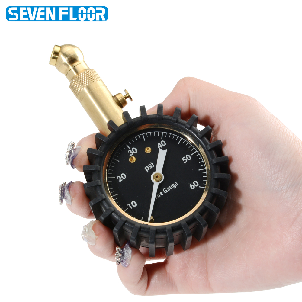 Analog Meter Gauge - مقياس ضغط الإطارات 0-60 رطل لكل