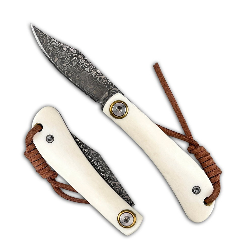 Vintage Collectible Pocket Knives - سكين جيب دمشقي قابل للطي بتصميم