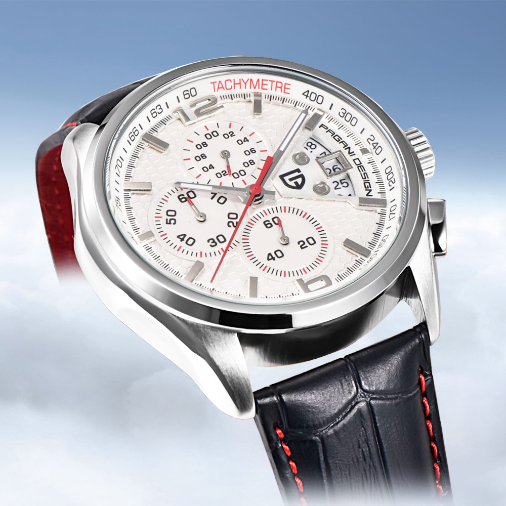 Vintage Collectible Watches - PAGANI DESIGN ساعة رياضية كلاسيكية للاستخدام