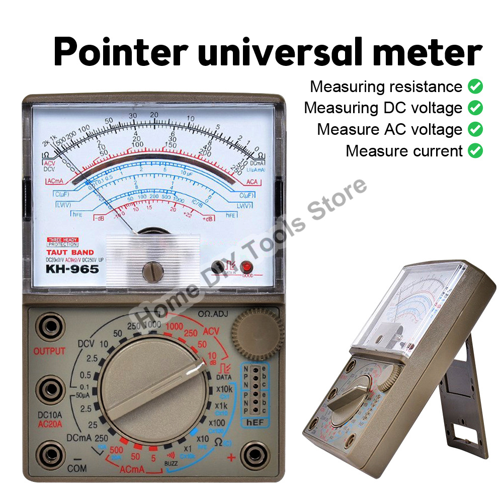 Analog Meter Gauge - KH965 التناظرية المتعدد العالمي متر مؤشر