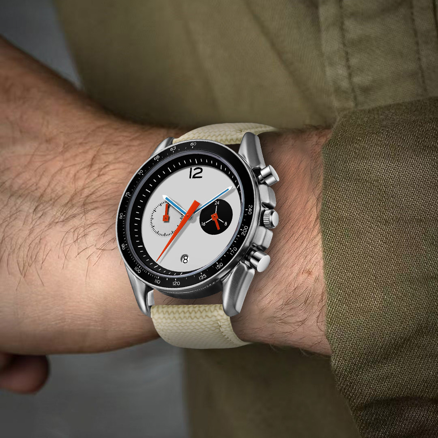 Vintage Collectible Watches - ساعة CILOA للرجال بتصميم كلاسيكي رياضي،