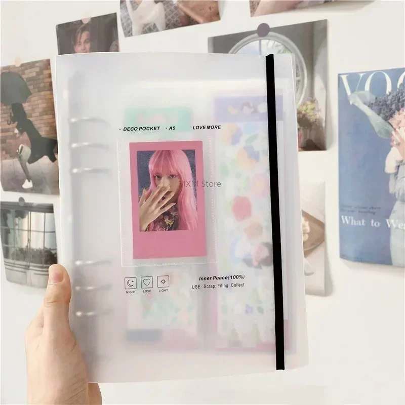 Polaroid Photo Album - A5 الموثق Photocards حامل Kpop Photocard