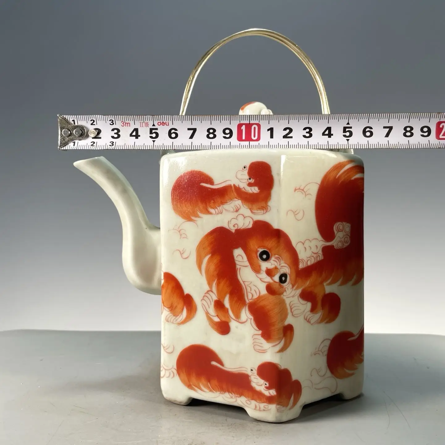 إبريق شاي تايشي شاوباو سداسي ا - مراجعة Vintage Collectible Pottery وسعره