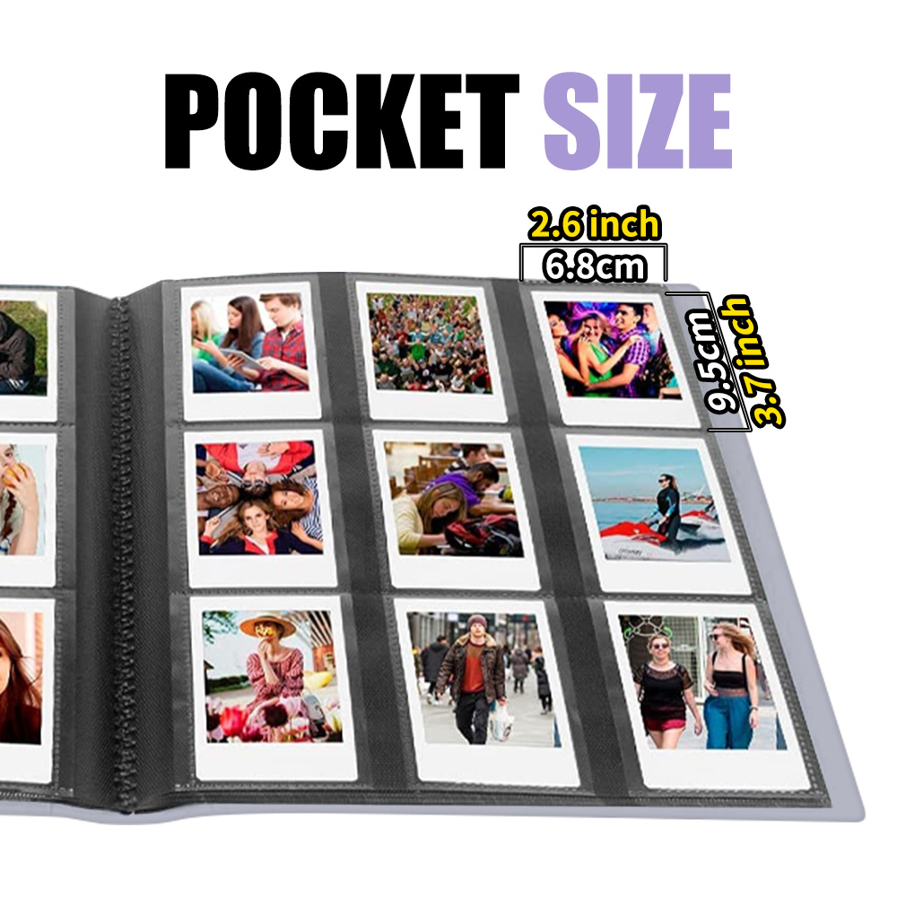 ألبوم صور بحجم 3 بوصات باللون  - مراجعة Polaroid Photo Album وسعره