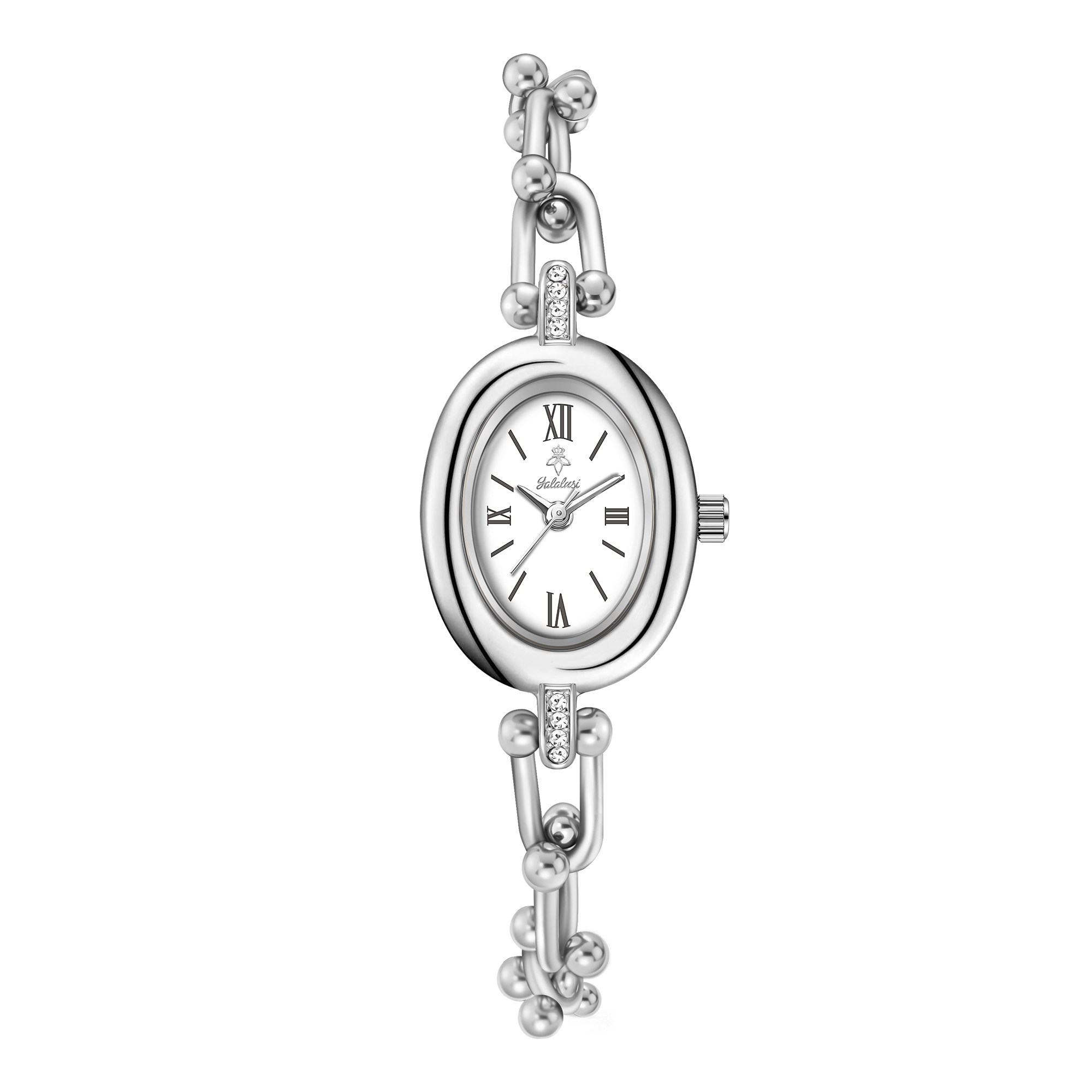ساعة يد نسائية فضية أنيقة من Y - مراجعة Vintage Watch Crystal وسعره