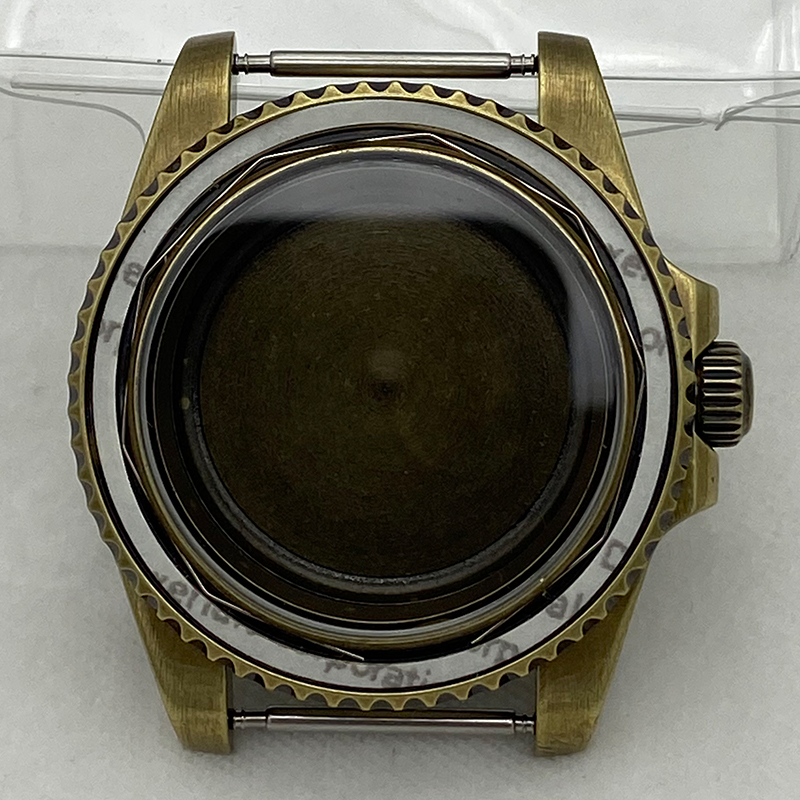 40 مللي متر خمر ساعة برونزية ح - مراجعة Vintage Watch Crystal وسعره