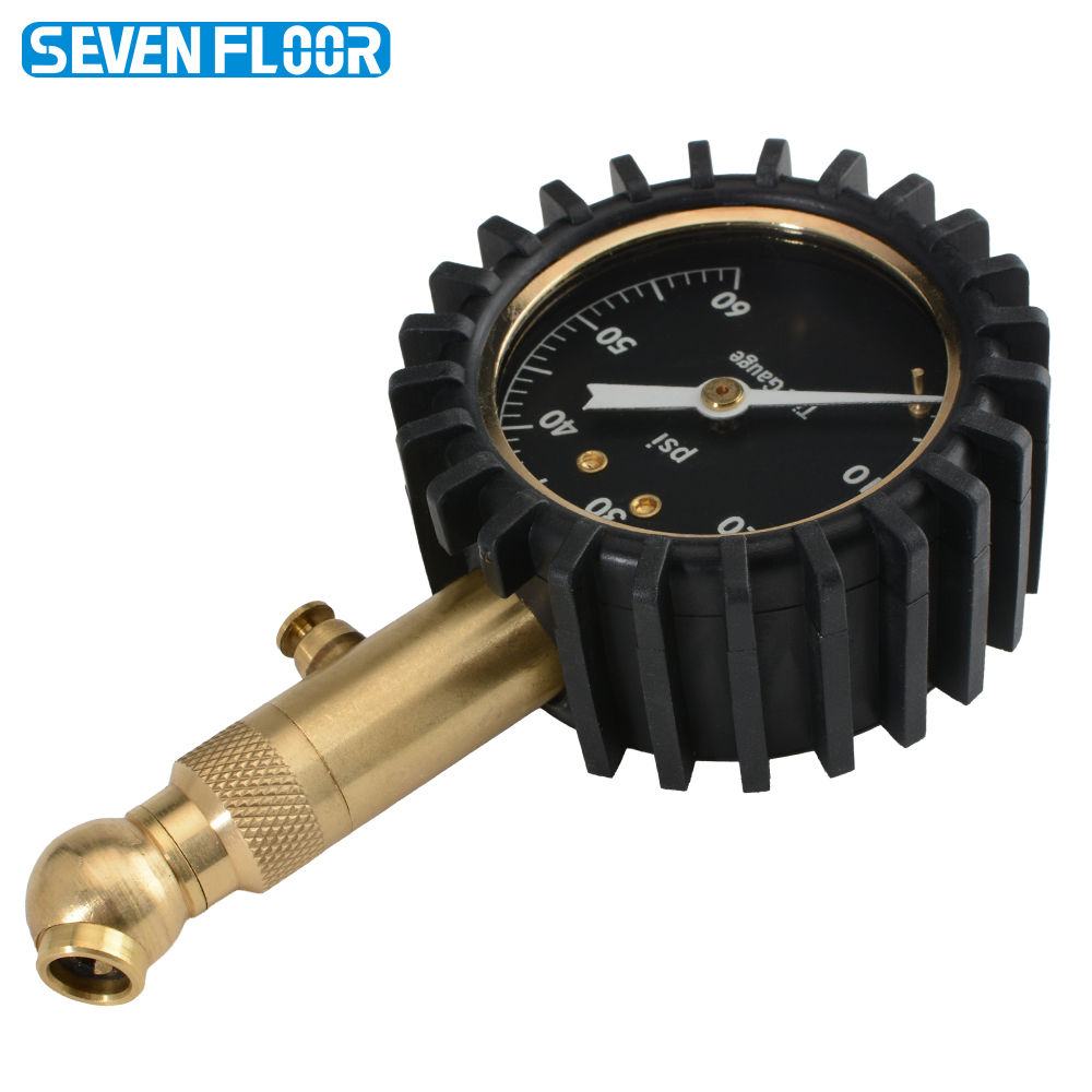 مقياس ضغط الإطارات 0-60 رطل لك - مراجعة Analog Meter Gauge وسعره