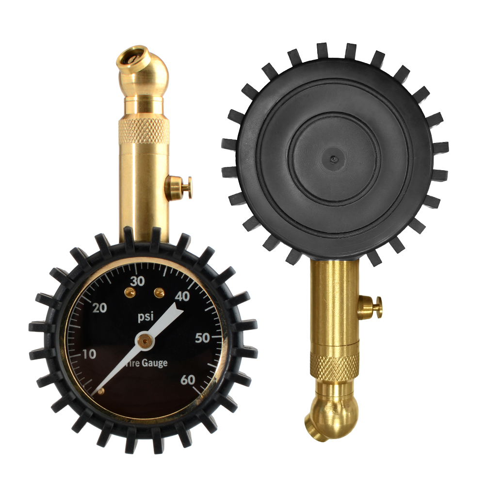 مقياس ضغط الإطارات 0-60 رطل لك - مراجعة Analog Meter Gauge وسعره