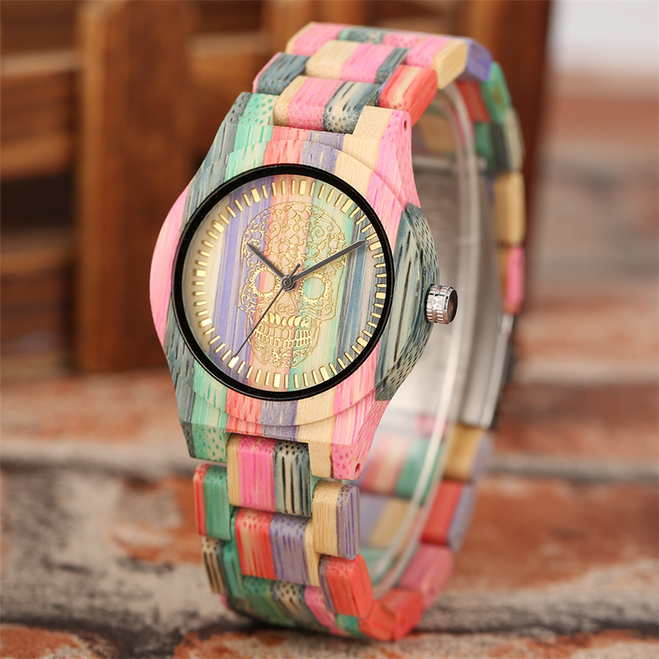 Vintage أنيق ملون الخيزران الخ - مراجعة Vintage Collectible Watches وسعره