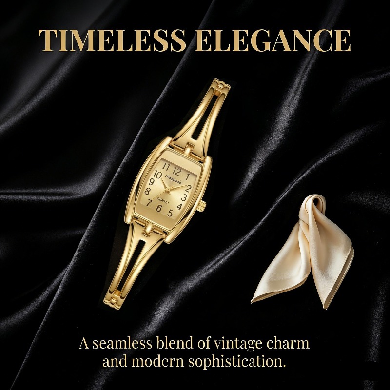 ساعات نسائية فاخرة، ساعة يد أن - مراجعة Vintage Watch Crystal وسعره