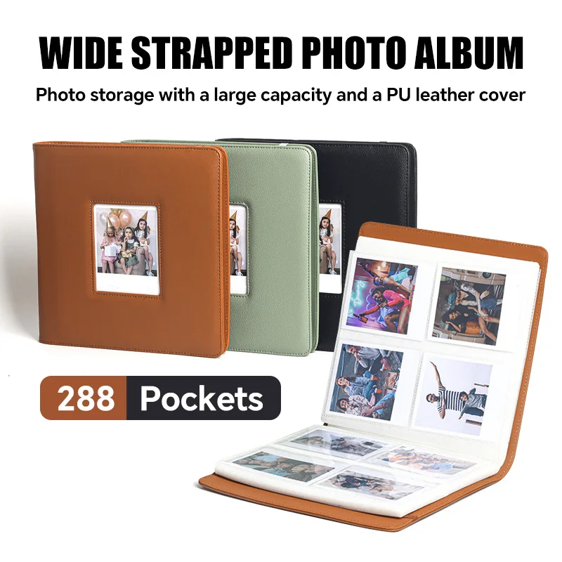 ألبوم صور فوري كبير بسعة 288 ج - مراجعة Polaroid Photo Album وسعره