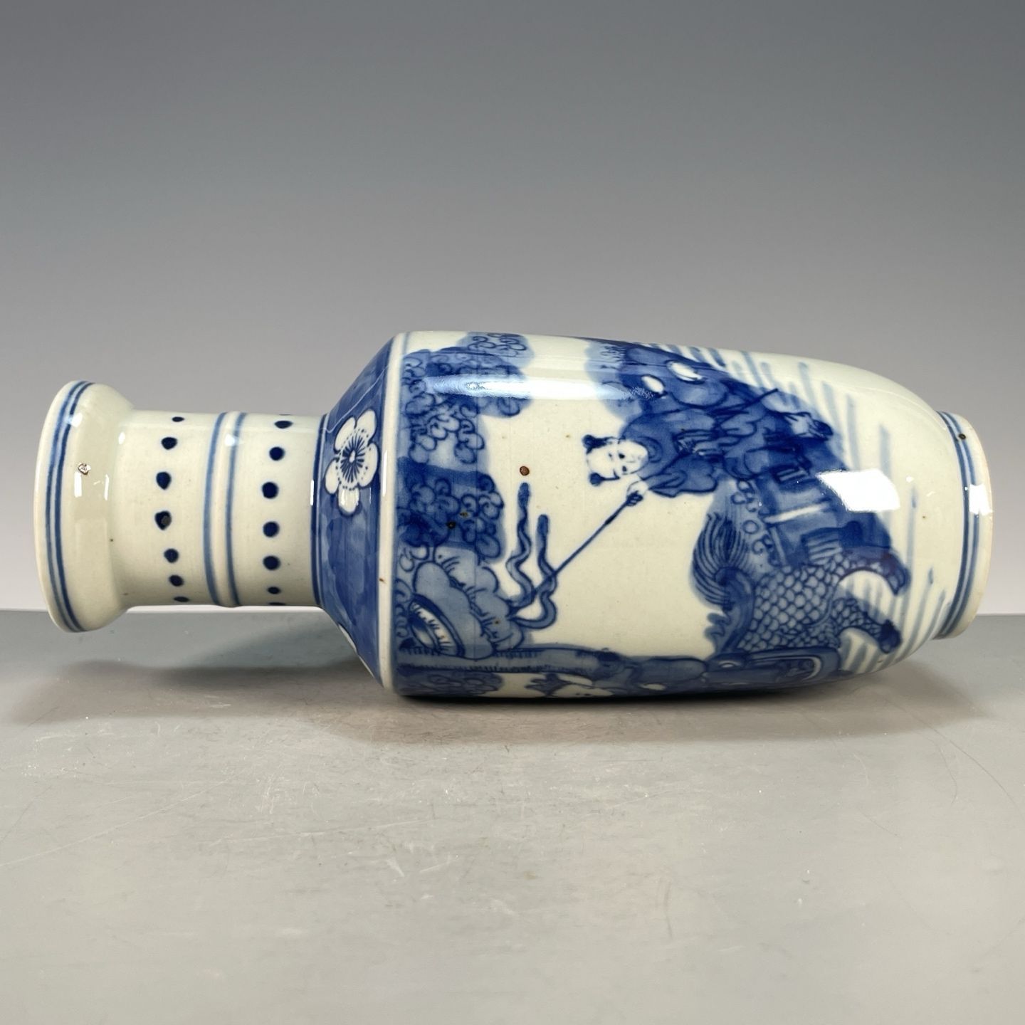 مزهرية روليو من الخزف الأزرق و - مراجعة Vintage Collectible Pottery وسعره
