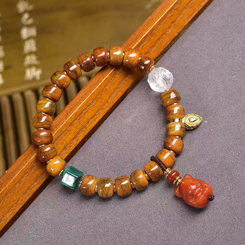 ارتجاعي الياك العظام الخرز واح - مراجعة Vintage Collectible Glass وسعره