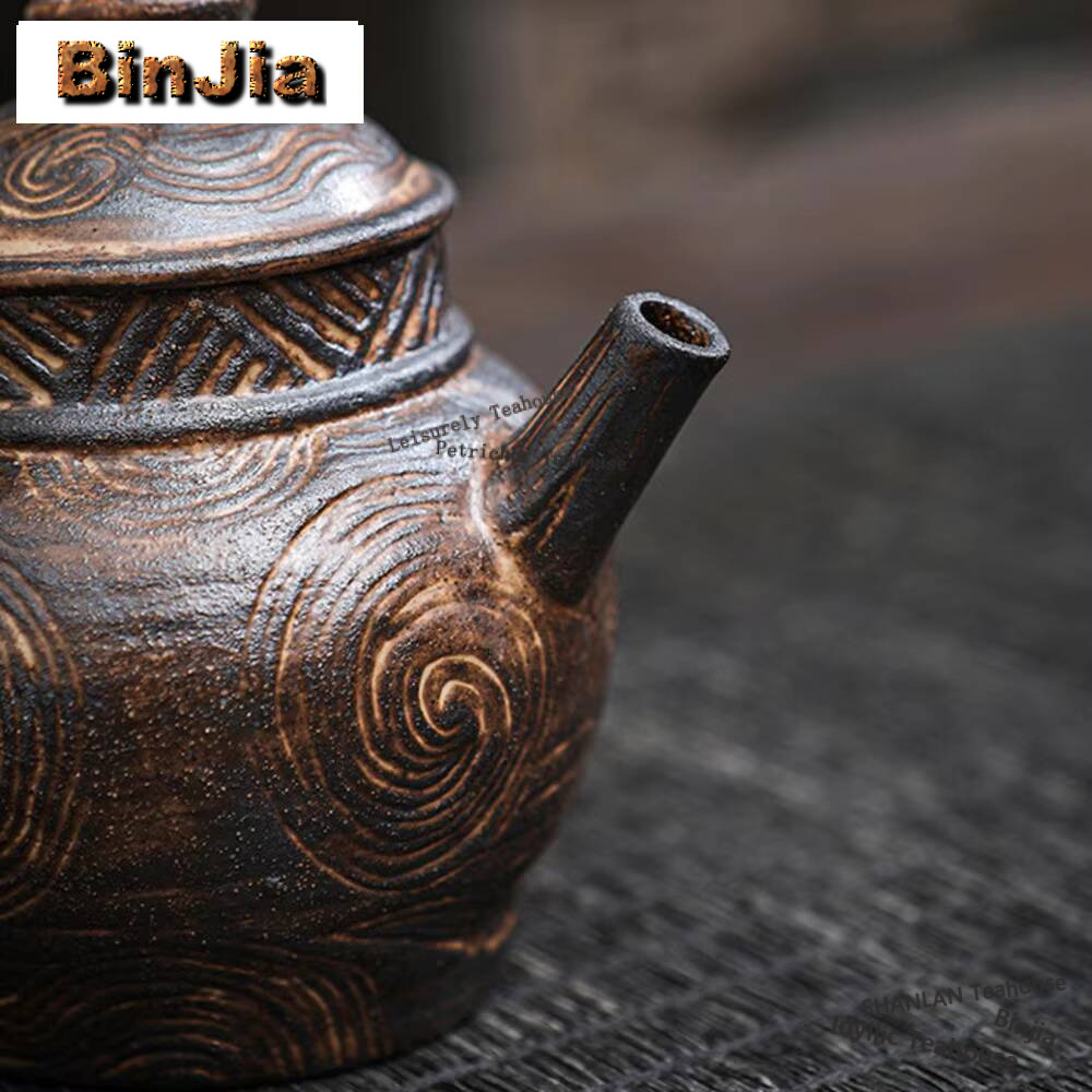 إبريق شاي صخري ياباني قديم ، إ - مراجعة Vintage Collectible Pottery وسعره