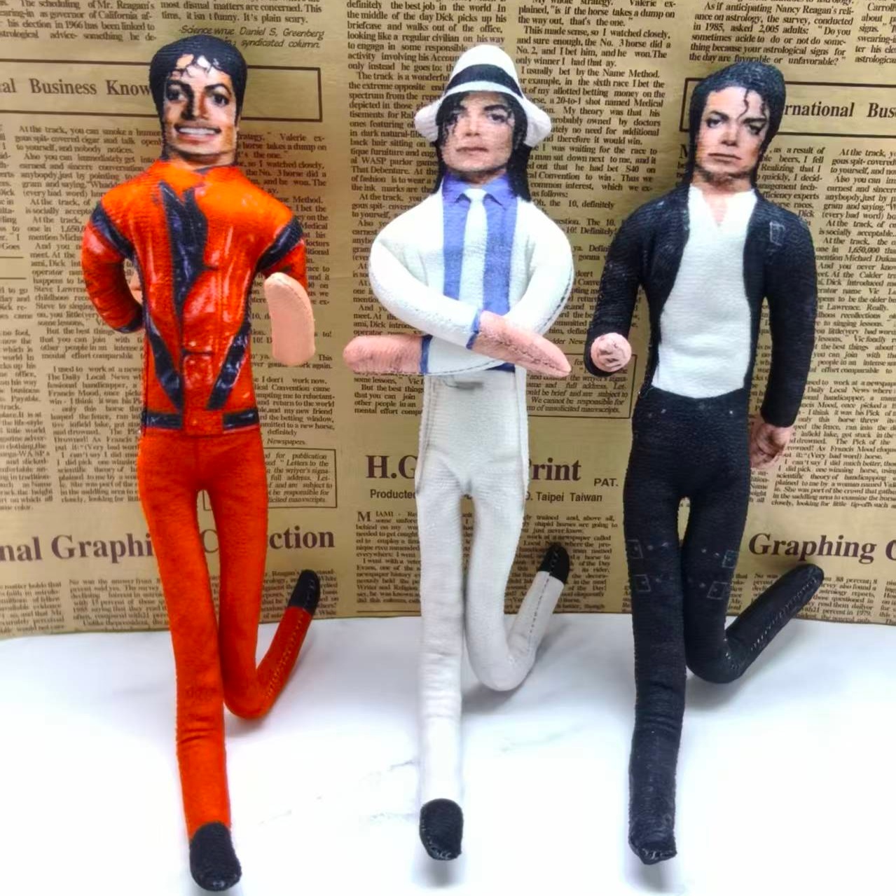دمية مايكل جاكسون الكلاسيكية ل - مراجعة Vintage Collectible Figures وسعره