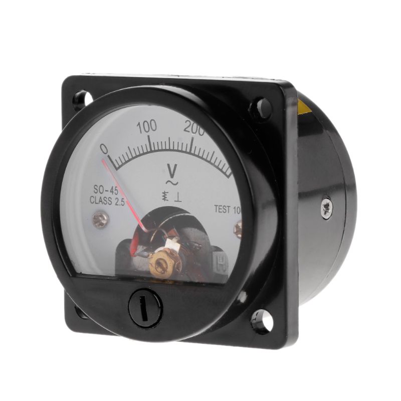 الفولتميتر-مقياس لوحة الطلب ال - مراجعة Analog Meter Gauge وسعره