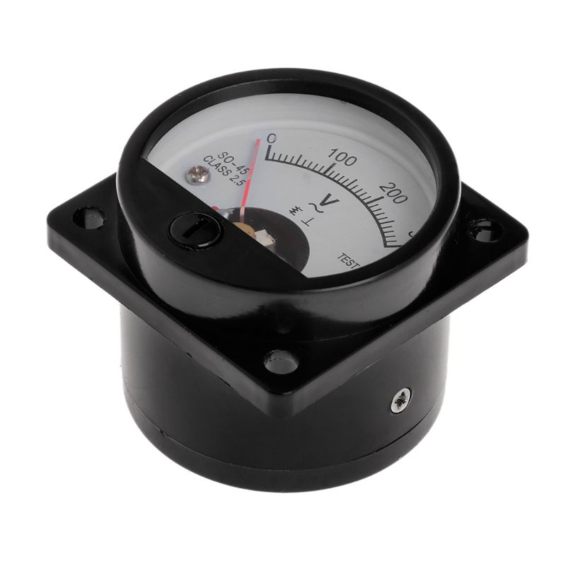 الفولتميتر-مقياس لوحة الطلب ال - مراجعة Analog Meter Gauge وسعره