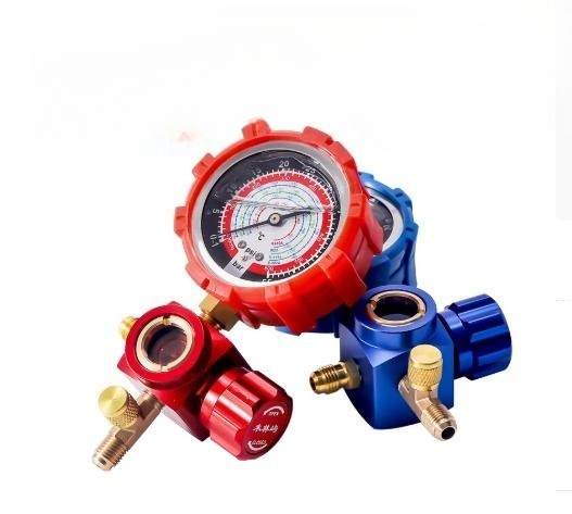 صمام مقياس ضغط مادة التبريد، م - مراجعة Analog Meter Gauge وسعره