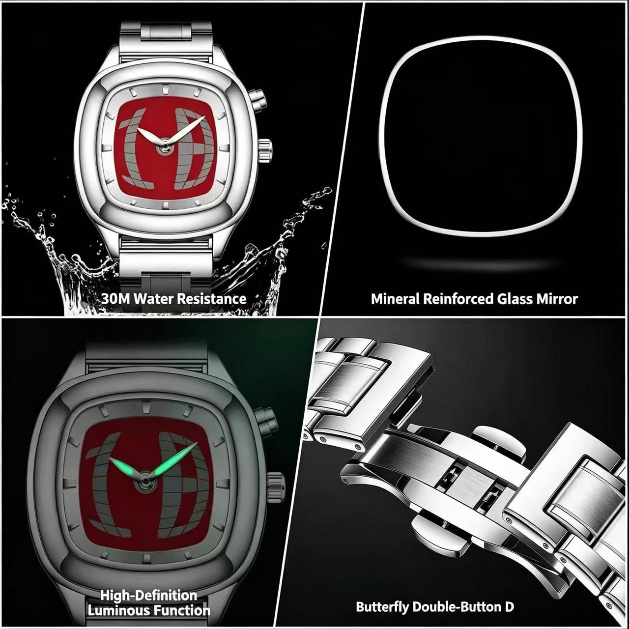 ساعة كوارتز رجالية من PAAZOMU، - مراجعة Vintage Collectible Watches وسعره