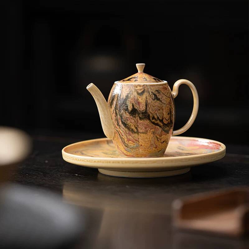 إبريق شاي يدوي الصنع على طراز  - مراجعة Vintage Collectible Pottery وسعره