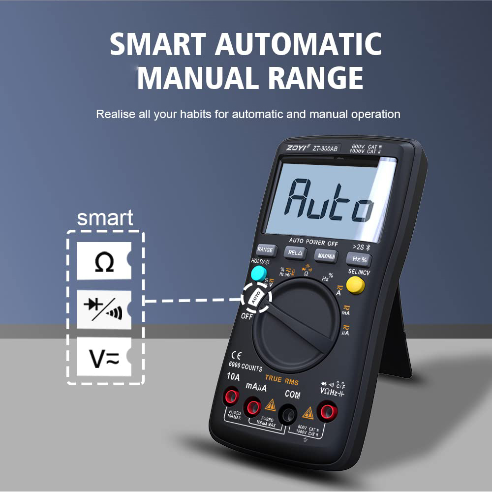 ZOYI 300AB مقياس متعدد رقمي 60 - مراجعة Analog Meter Gauge وسعره