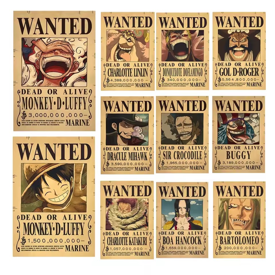 ملصقات شخصيات أنمي ون بيس المط - مراجعة Vintage And Collectible Toys وسعره