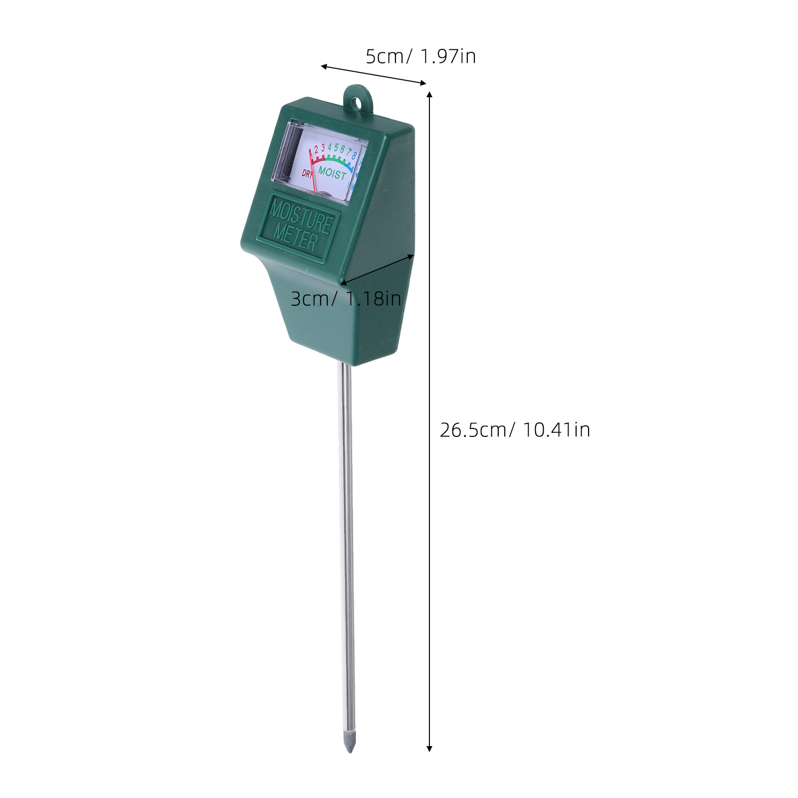 6 قطع من أجهزة قياس رطوبة التر - مراجعة Analog Meter Gauge وسعره