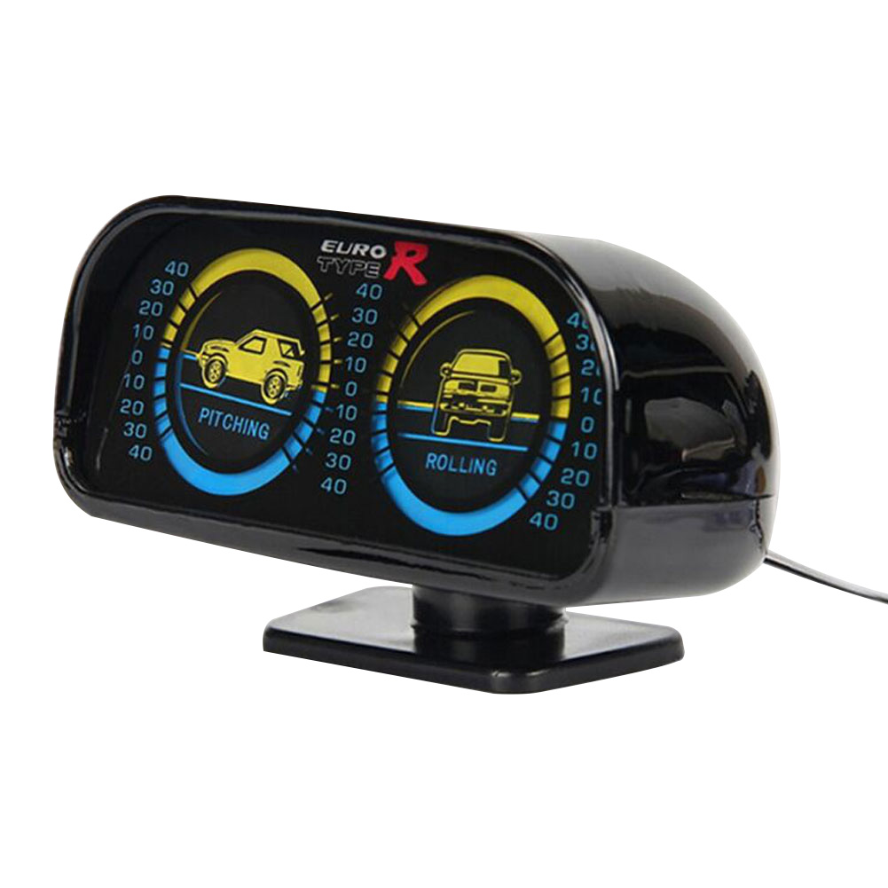 عداد السرعة مع بوصلة وميزان وم - مراجعة Analog Meter Gauge وسعره