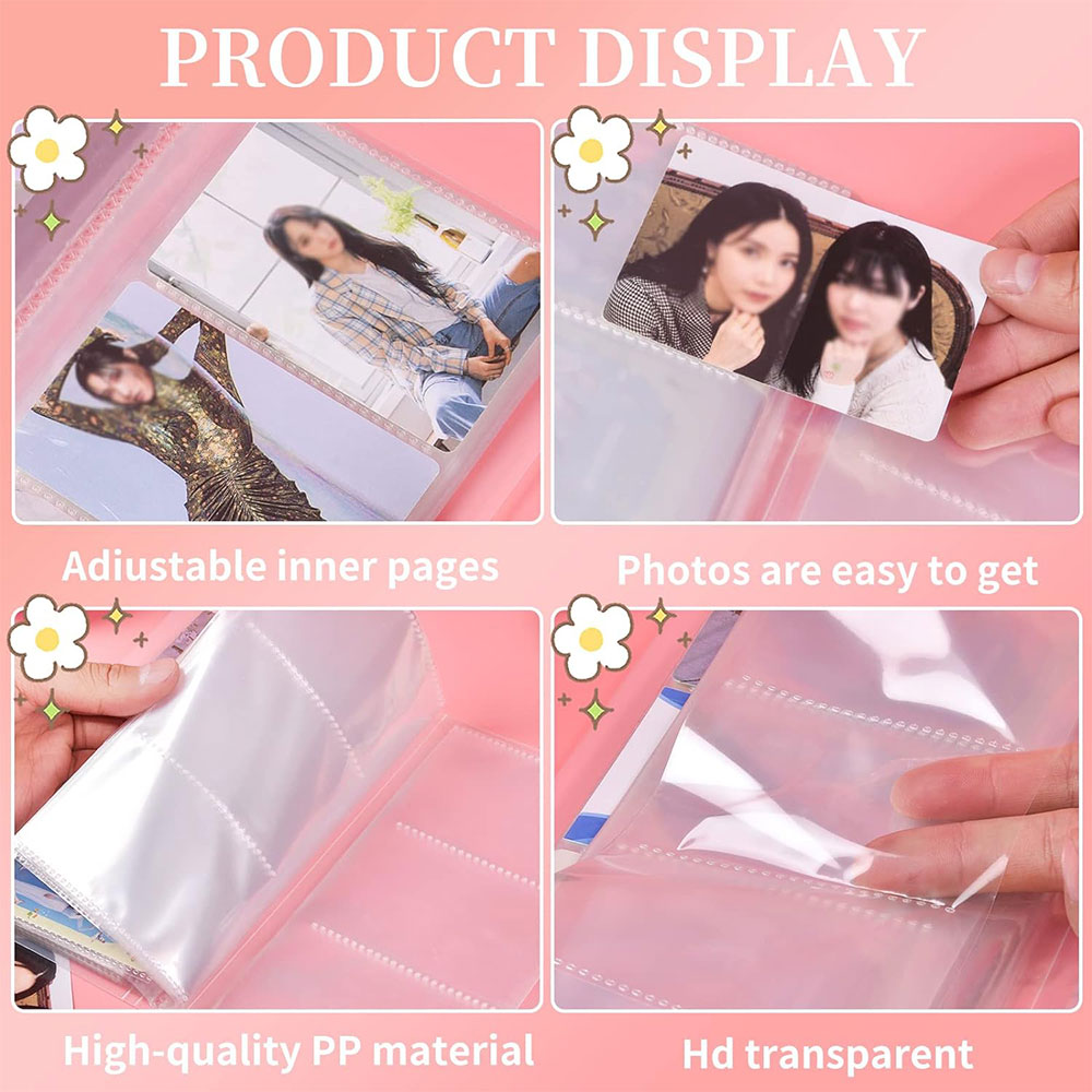 ألبوم صور شفاف من Kpop ألبوم ب - مراجعة Polaroid Photo Album وسعره